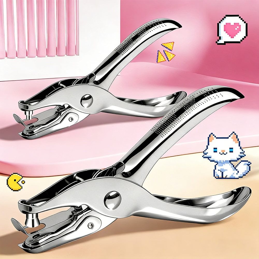 Paper Punch 3 Hole - Nuevo Perforador de Metal para Cuentas