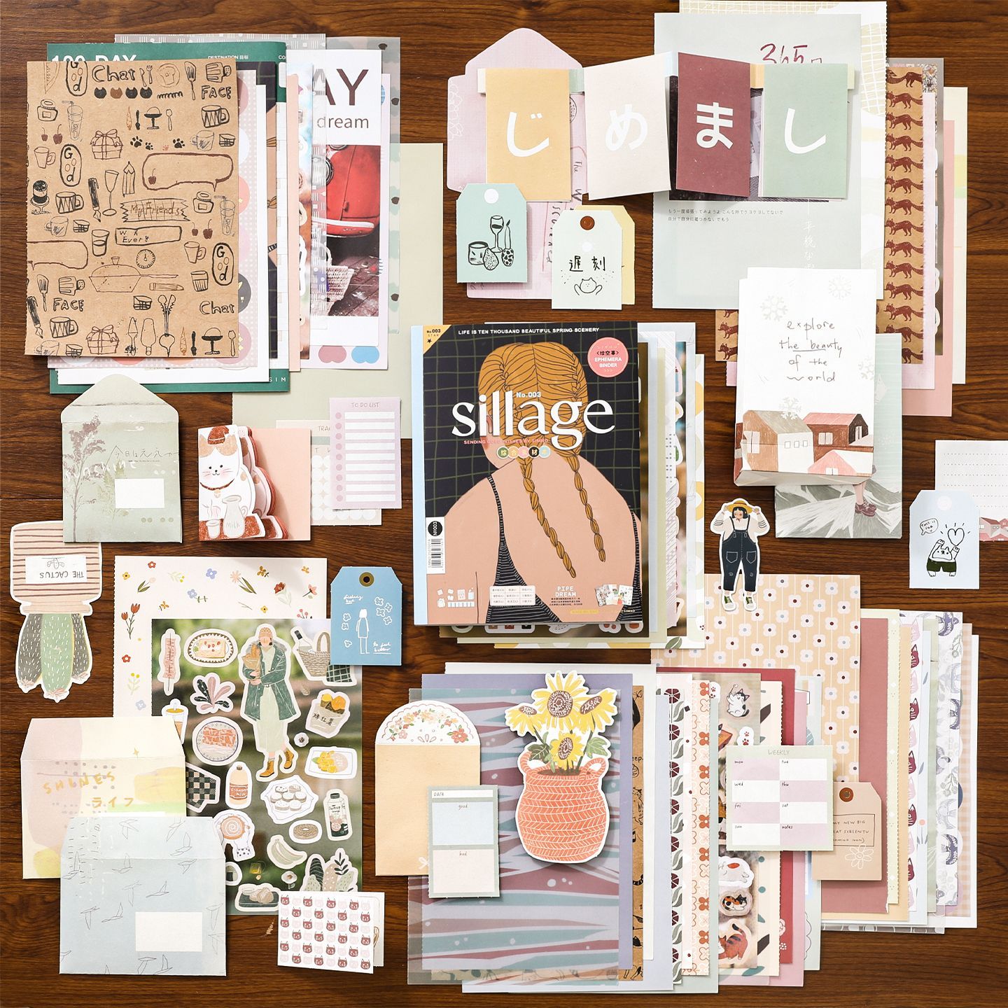 Graph Paper Pad - Libro de Materiales de Estilo Coreano