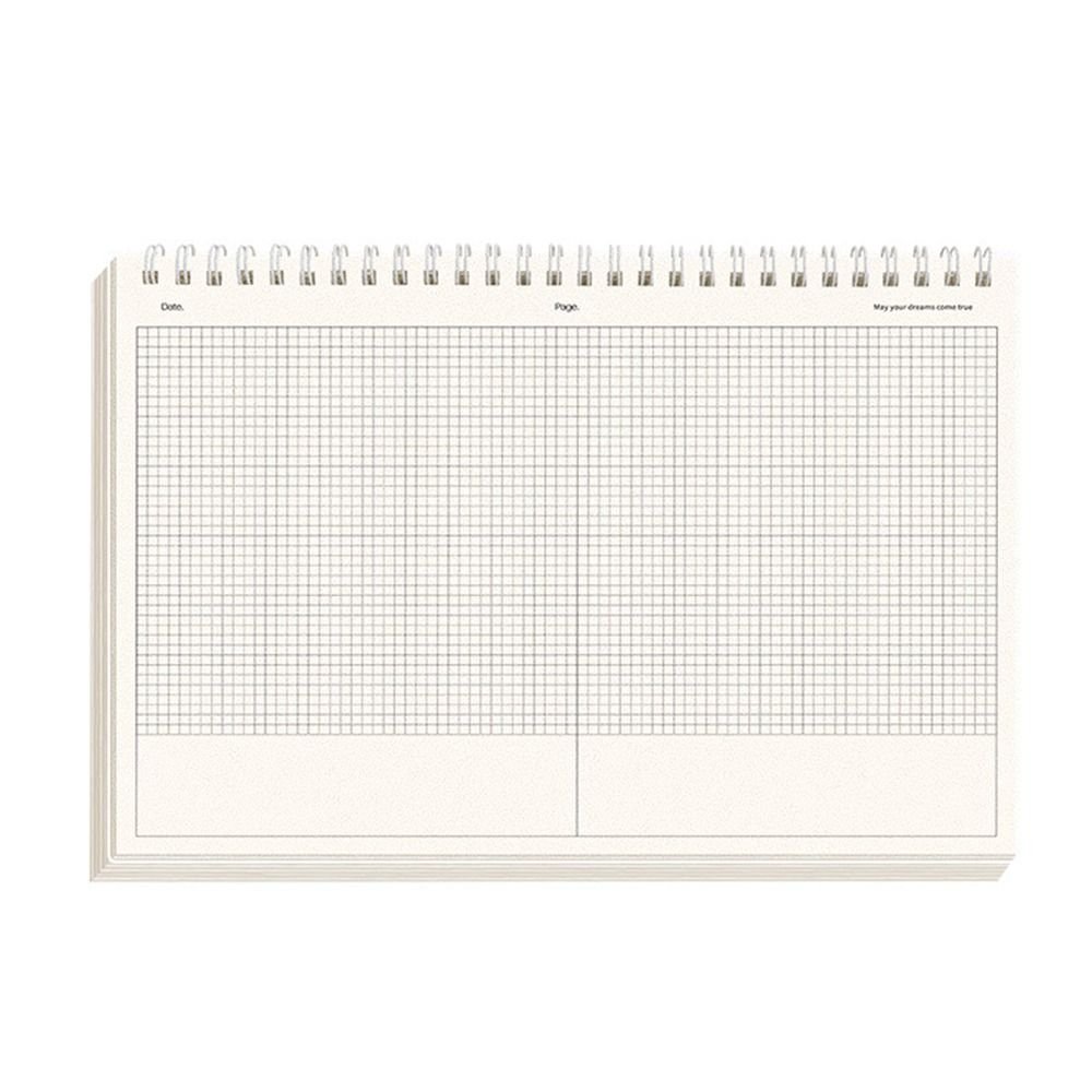 Graph Paper Pad - Cuaderno de Espiral Simple con Papel