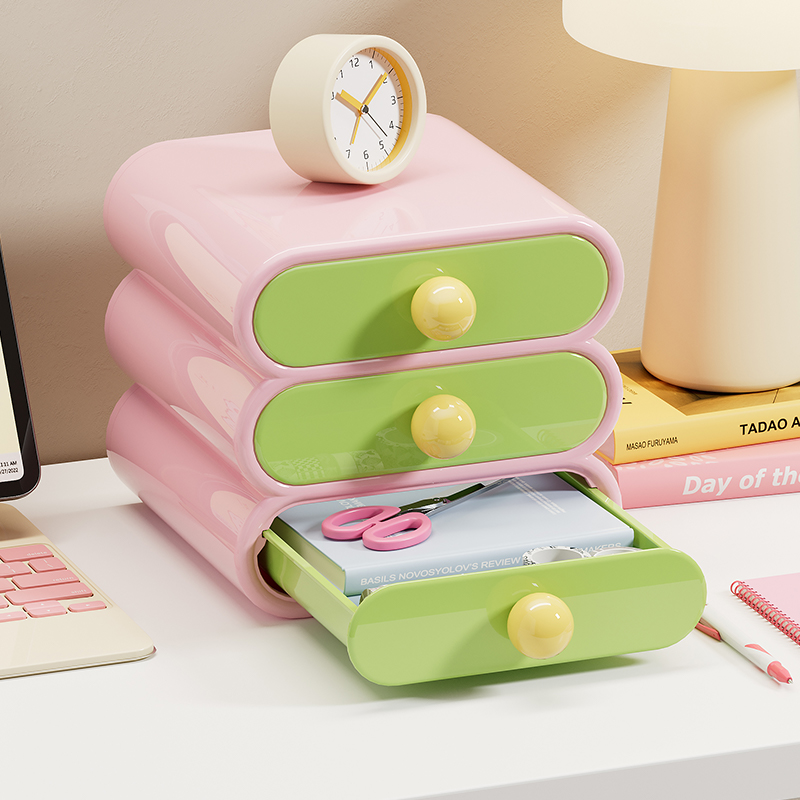 Stationery Warehouse - Organizador de Escritorio Uforu Dopamine, Cajas