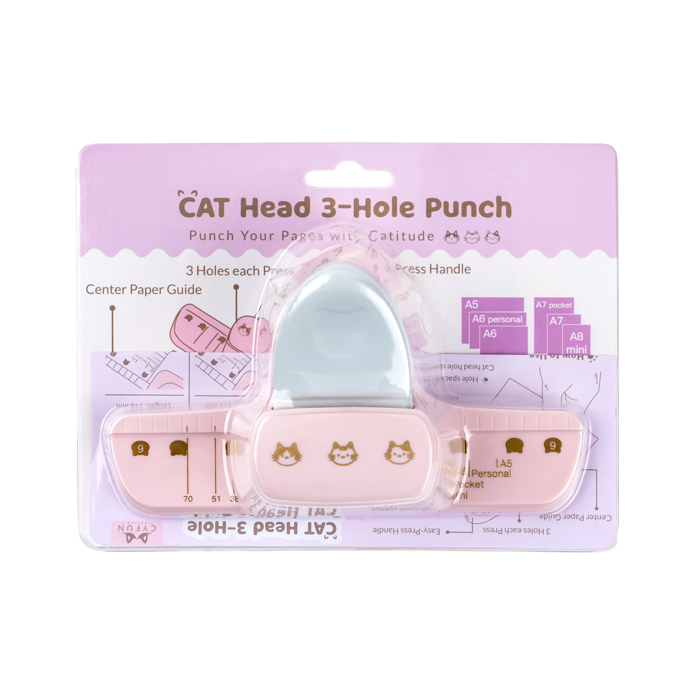Perforadora de 3 agujeros con  - Paper Punch 3 Hole reseña y precio
