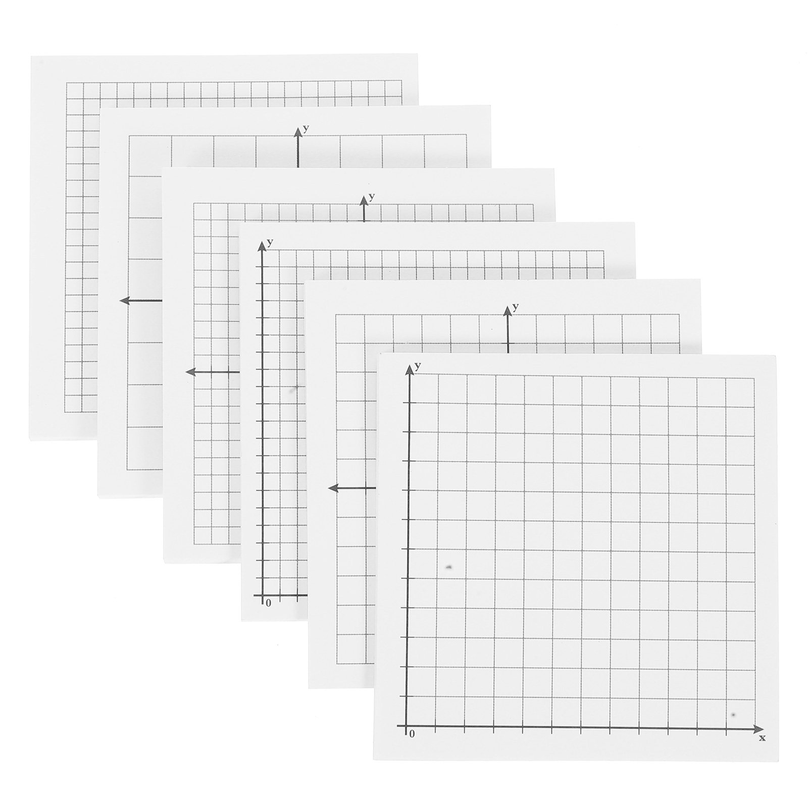 6 blocs de notas adhesivas con - Graph Paper Pad reseña y precio
