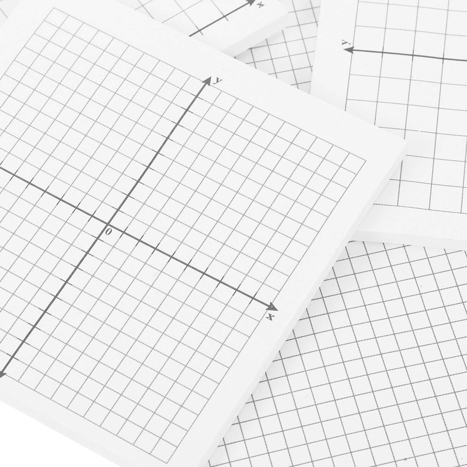 6 blocs de notas adhesivas con - Graph Paper Pad reseña y precio