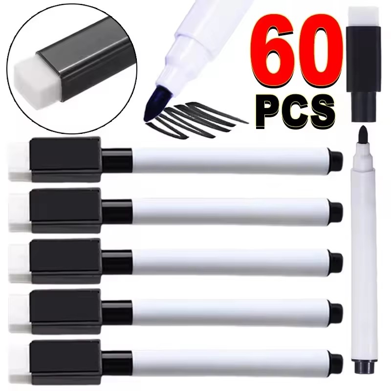 Marcadores magnéticos negros d - Stationery Office reseña y precio