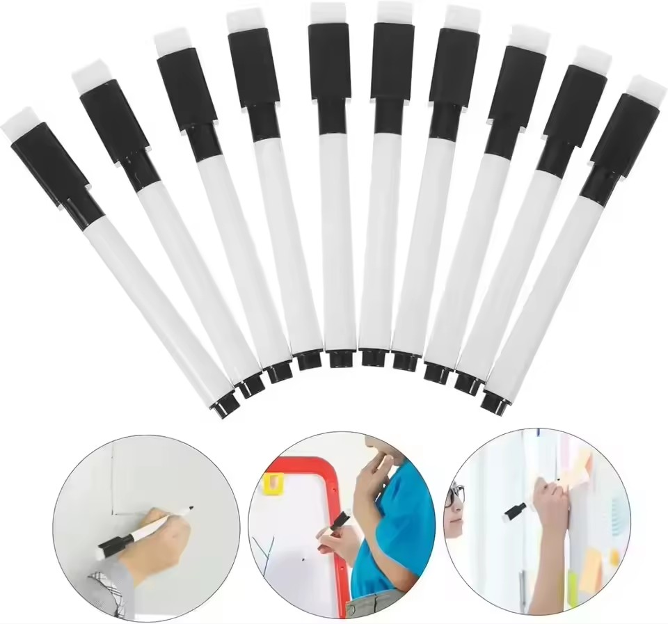 Marcadores magnéticos negros d - Stationery Office reseña y precio