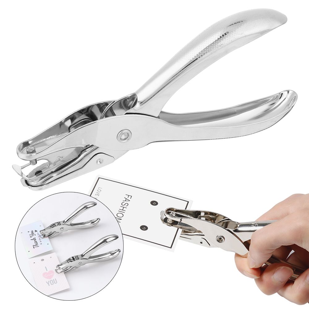 Perforadora de Metal de un sol - Paper Punch 3 Hole reseña y precio