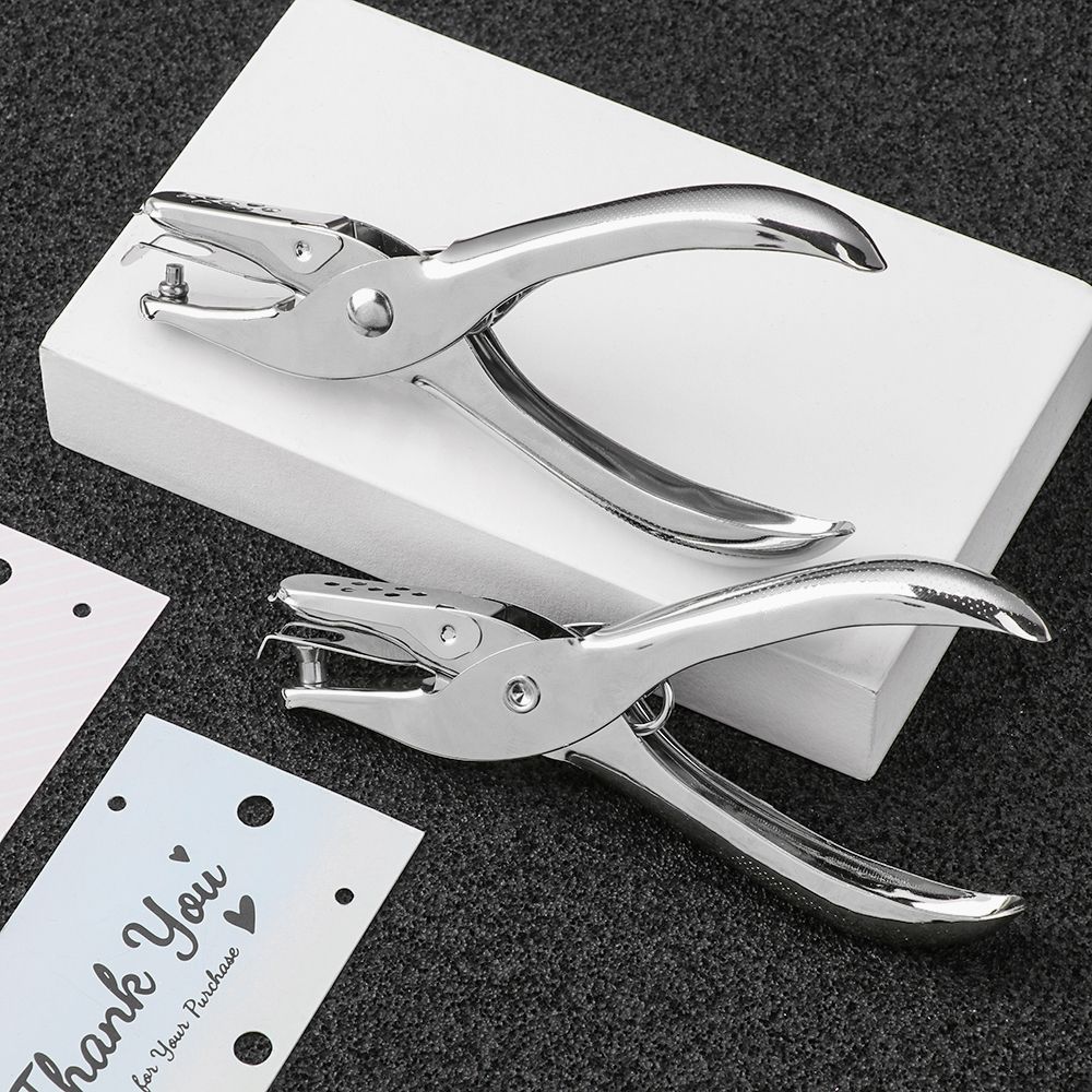 Perforadora de Metal de un sol - Paper Punch 3 Hole reseña y precio