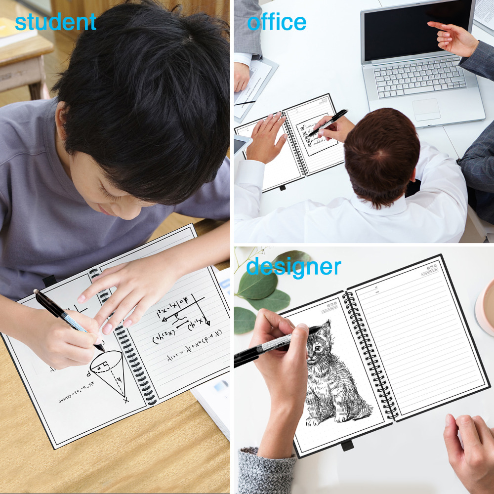 Cuaderno Reutilizable y Borrab - Graph Paper Pad reseña y precio