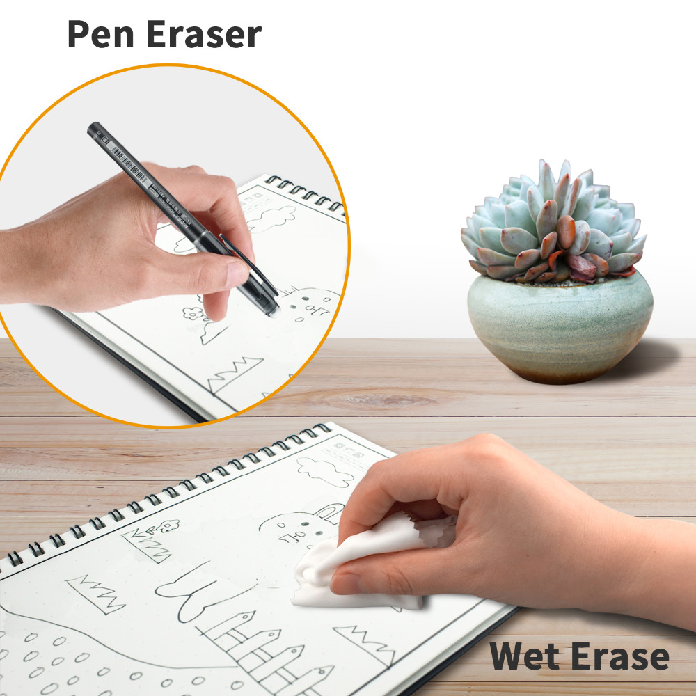 Cuaderno Reutilizable y Borrab - Graph Paper Pad reseña y precio