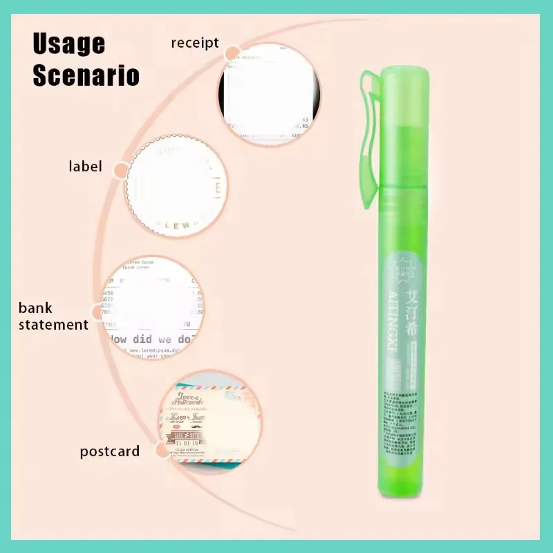 Corrector de Papel Térmico en  - Correction Fluid White reseña y precio