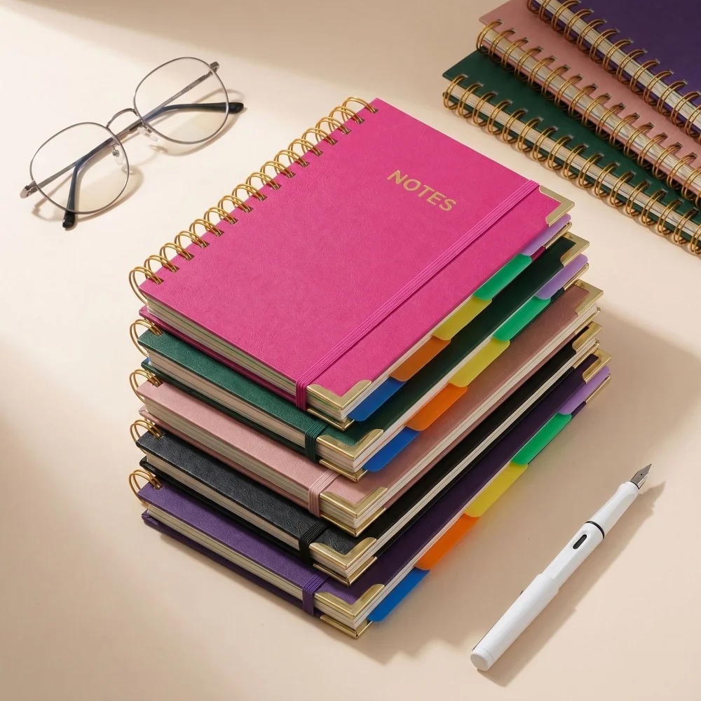 Cuaderno de tapa dura con espi - Journal Leather Hardcover reseña y precio