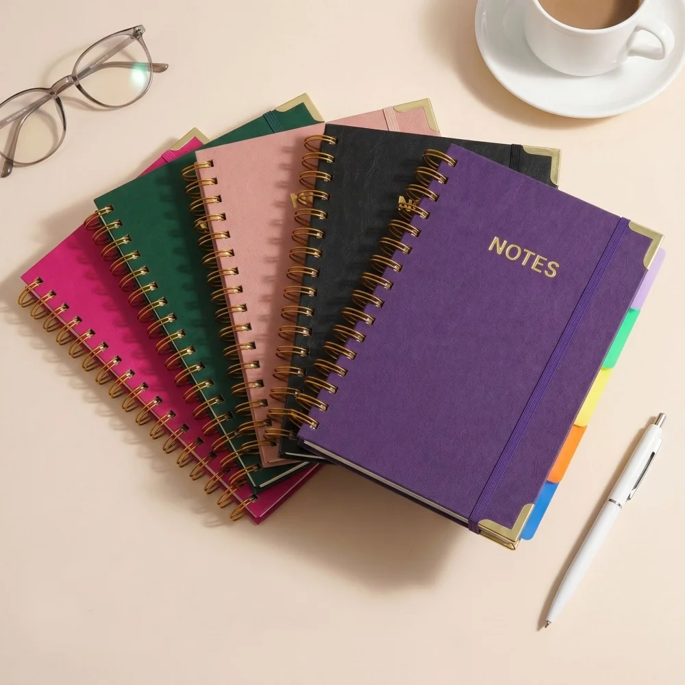Cuaderno de tapa dura con espi - Journal Leather Hardcover reseña y precio