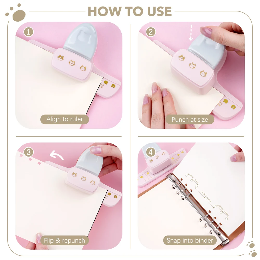 Perforadora de 3 agujeros con  - Paper Punch 3 Hole reseña y precio